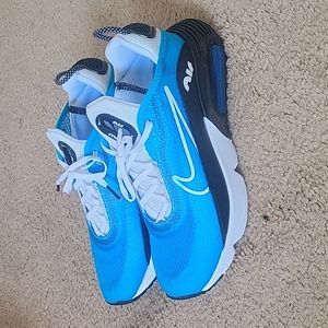 BLUE AIR MAX 2090 JUNIOR TRAINERS